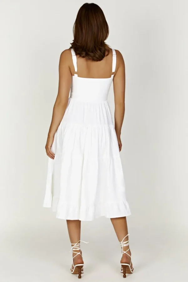 adriana_1.webp Women MESHKI Midi Dresses<Adriana
