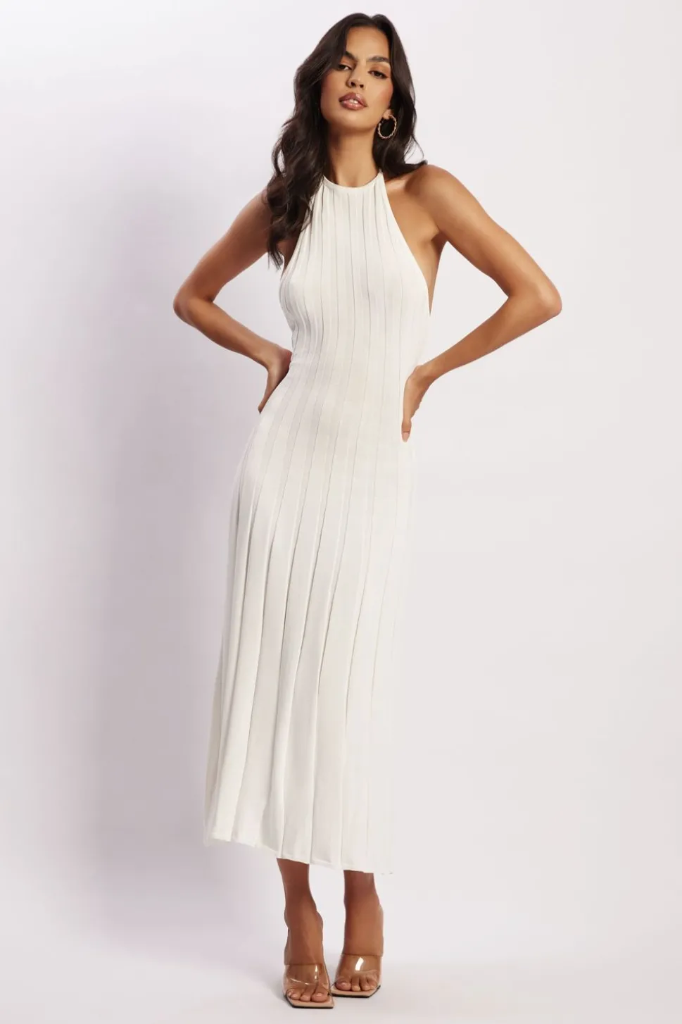 adrienne_0.webp Women MESHKI Midi Dresses<Adrienne