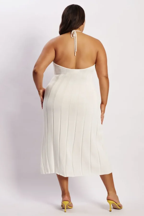 adrienne_10.webp Women MESHKI Midi Dresses<Adrienne