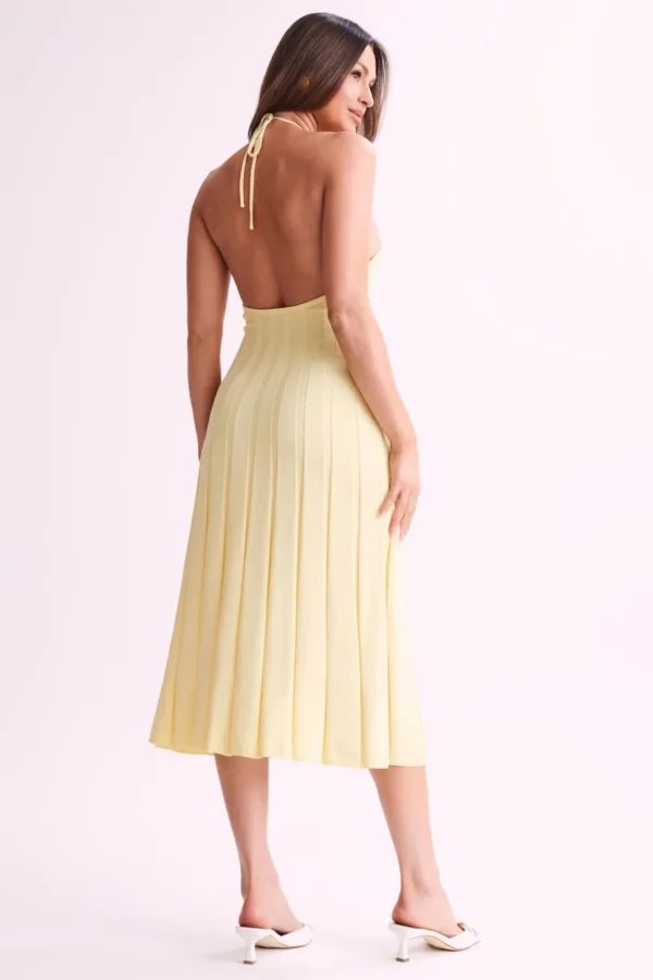 adrienne_3-4.webp Women MESHKI Midi Dresses<Adrienne