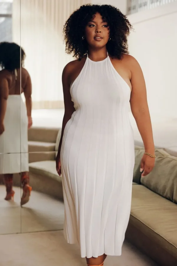 adrienne_4.webp Women MESHKI Midi Dresses<Adrienne