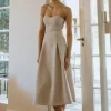 alaina_0.webp Women MESHKI Midi Dresses<Alaina