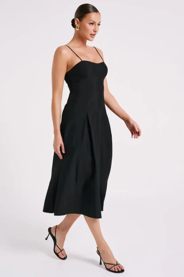 alaina_3-1.webp Women MESHKI Midi Dresses<Alaina