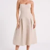 alaina_3.webp Women MESHKI Midi Dresses<Alaina