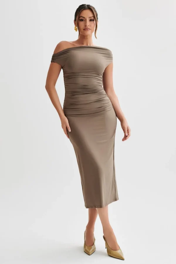 alayna_0-6.webp Women MESHKI Midi Dresses<Alayna