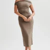alayna_5-6.webp Women MESHKI Midi Dresses<Alayna