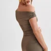 alayna_7-3.webp Women MESHKI Midi Dresses<Alayna