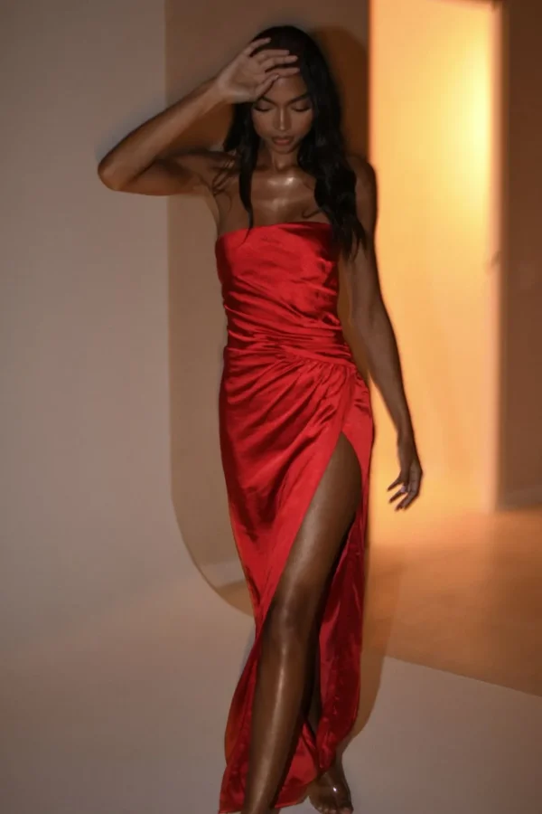 aminah_0-2.webp Women MESHKI Maxi Dresses<Aminah