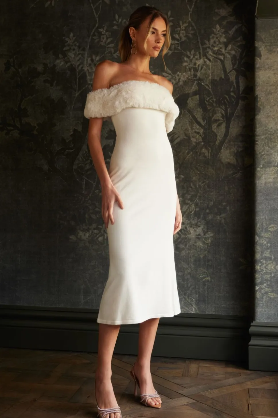 angelica_0-1.webp Women MESHKI Midi Dresses<Angelica
