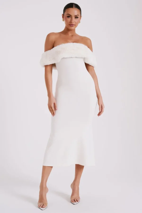 angelica_4-1.webp Women MESHKI Midi Dresses<Angelica