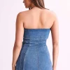 Women MESHKI Denim<Aryana