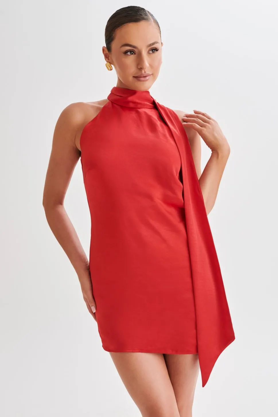 aubriella_0-1.webp Women MESHKI Mini Dresses<Aubriella