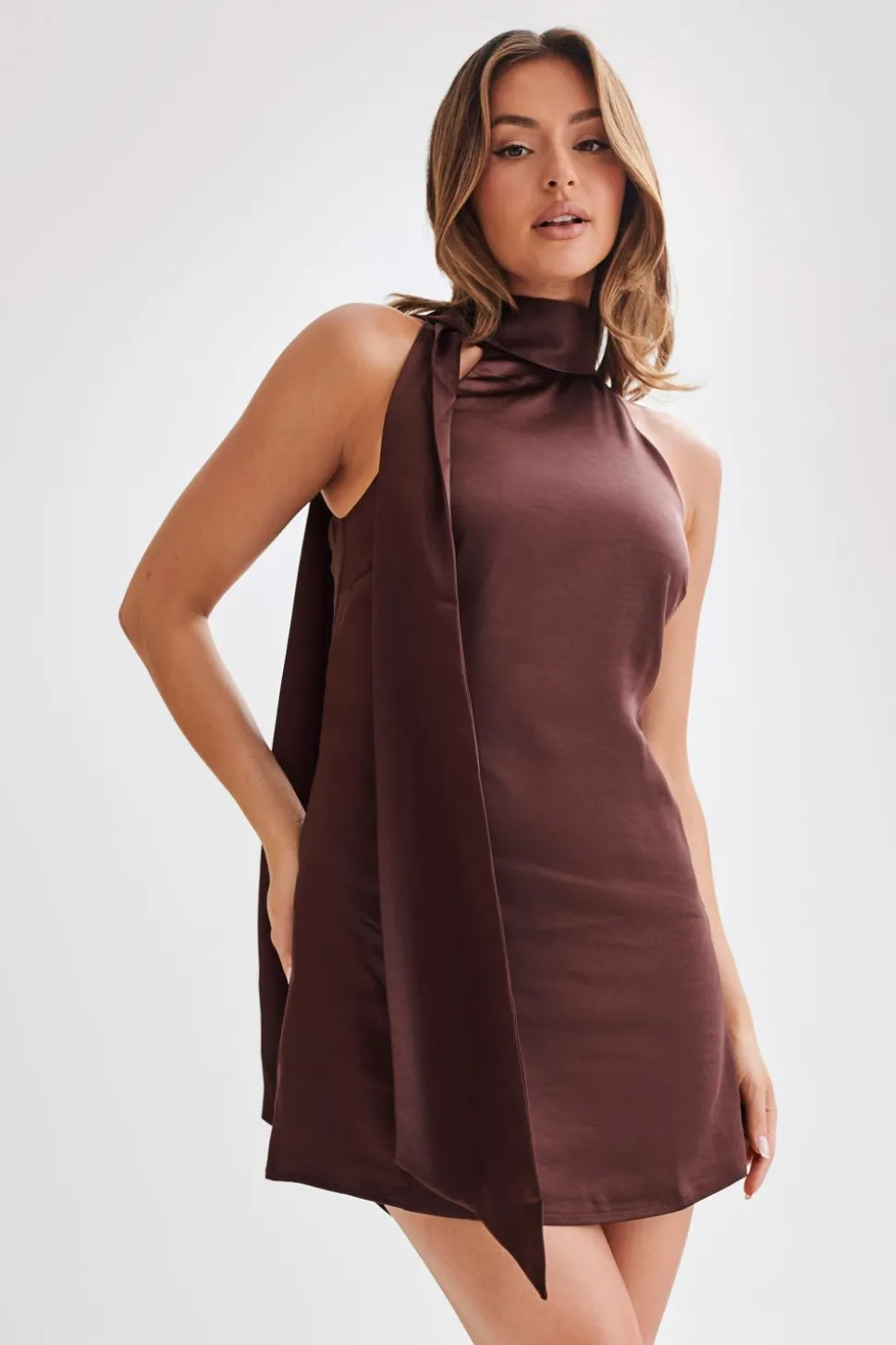aubriella_0.webp Women MESHKI Mini Dresses<Aubriella