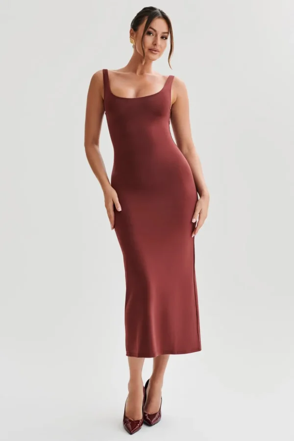 augustine_3-2.webp Women MESHKI Midi Dresses<Augustine