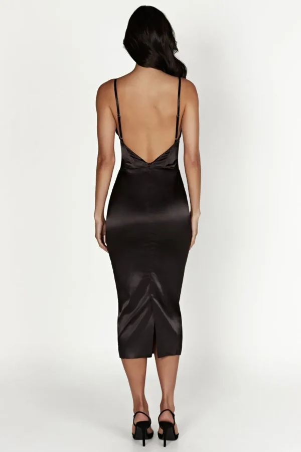 brie_1.webp Women MESHKI Midi Dresses<Brie