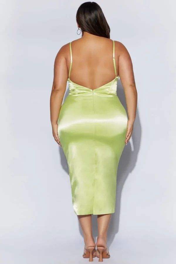 brie_10-1.webp Women MESHKI Midi Dresses<Brie