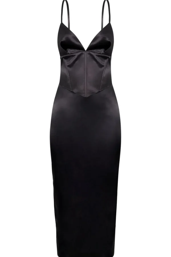 brie_12.webp Women MESHKI Midi Dresses<Brie