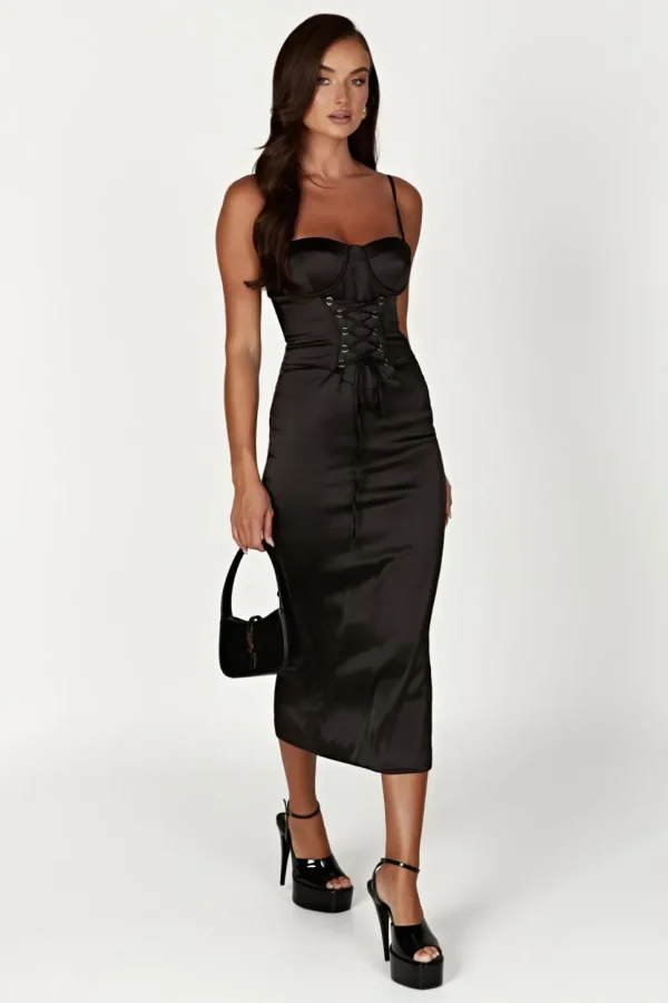 Women MESHKI Midi Dresses<Camelia