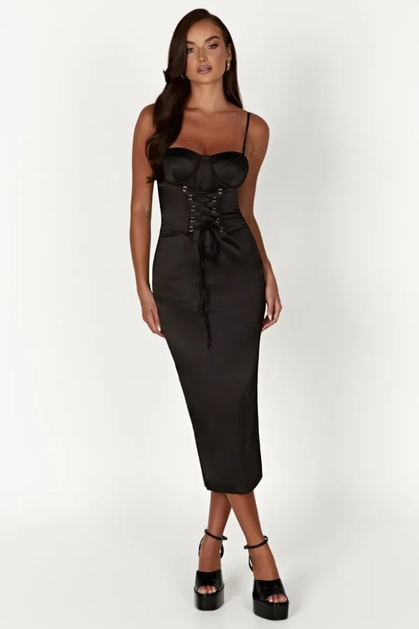 Women MESHKI Midi Dresses<Camelia
