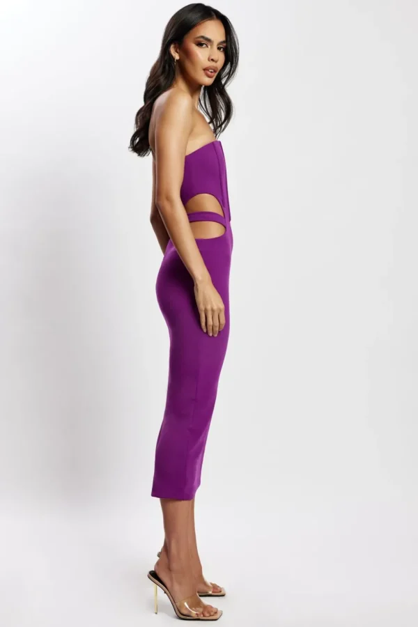 catherine_6.webp Women MESHKI Midi Dresses<Catherine