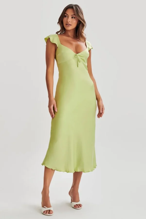 chantal_0-2.webp Women MESHKI Midi Dresses<Chantal