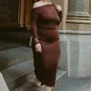 christabel_8.webp Women MESHKI Midi Dresses<Christabel