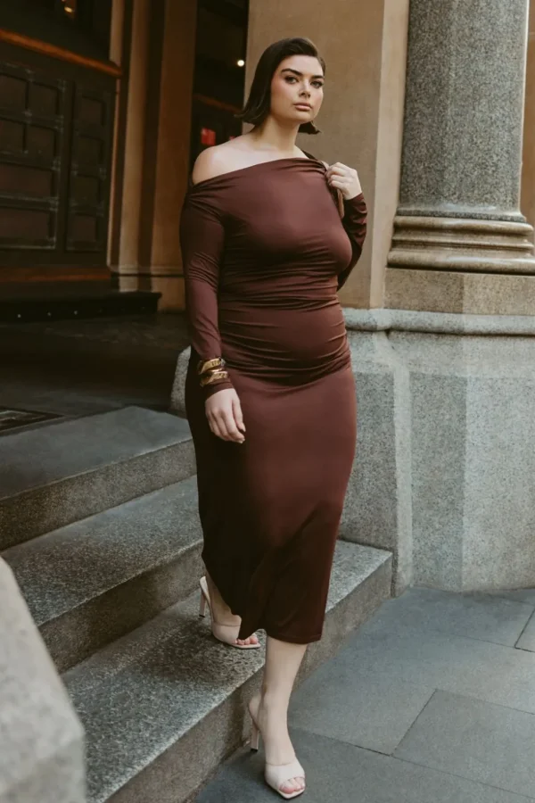 christabel_8.webp Women MESHKI Midi Dresses<Christabel