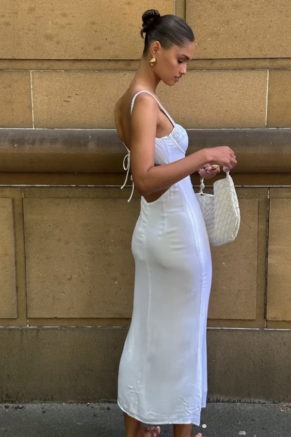 constance_1.webp Women MESHKI Midi Dresses<Constance