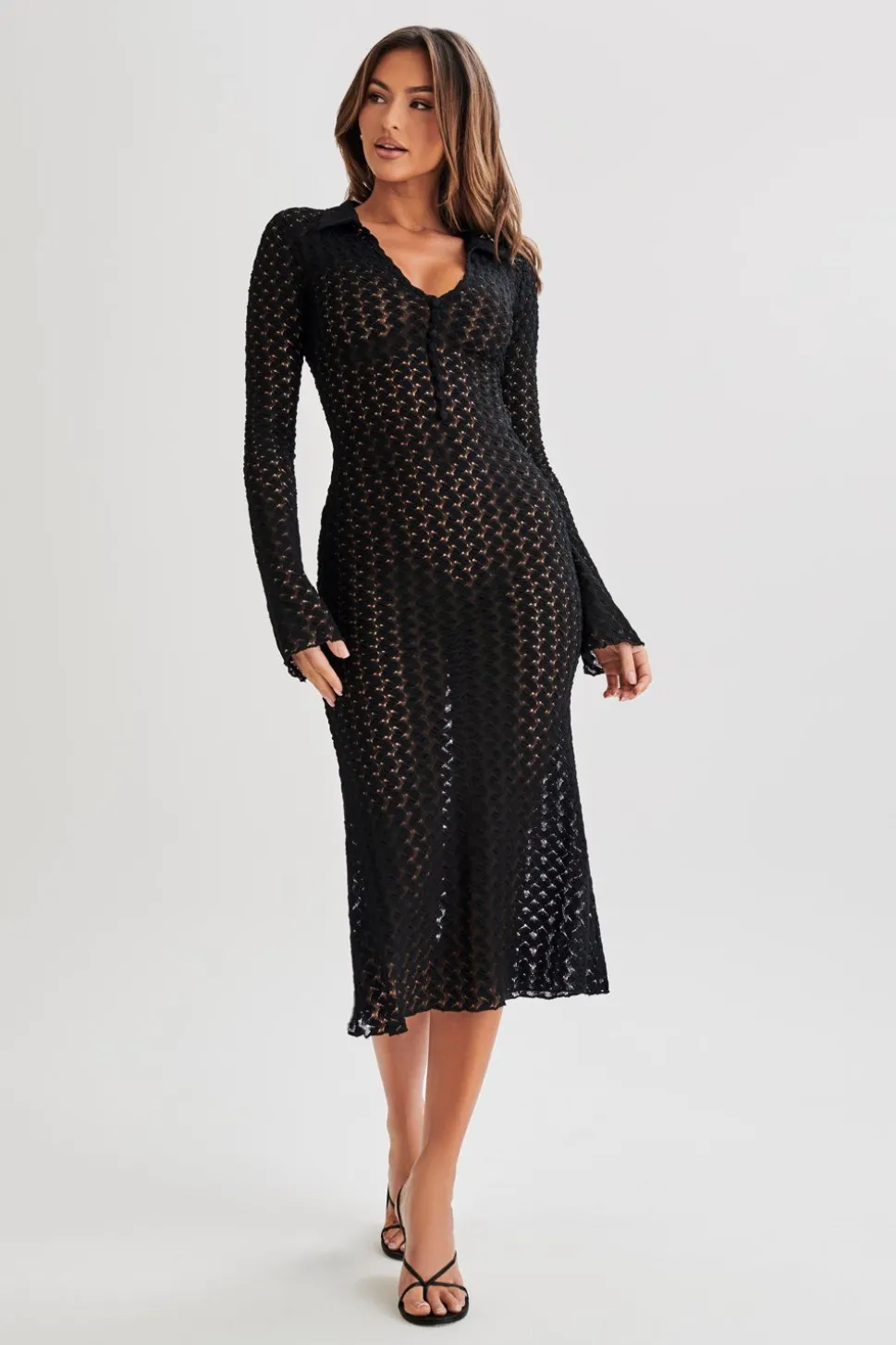 dionne_0-1.webp Women MESHKI Midi Dresses<Dionne