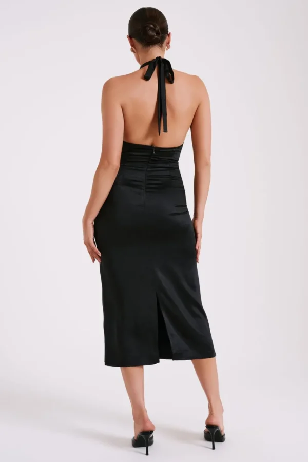 ebony_6.webp Women MESHKI Midi Dresses<Ebony