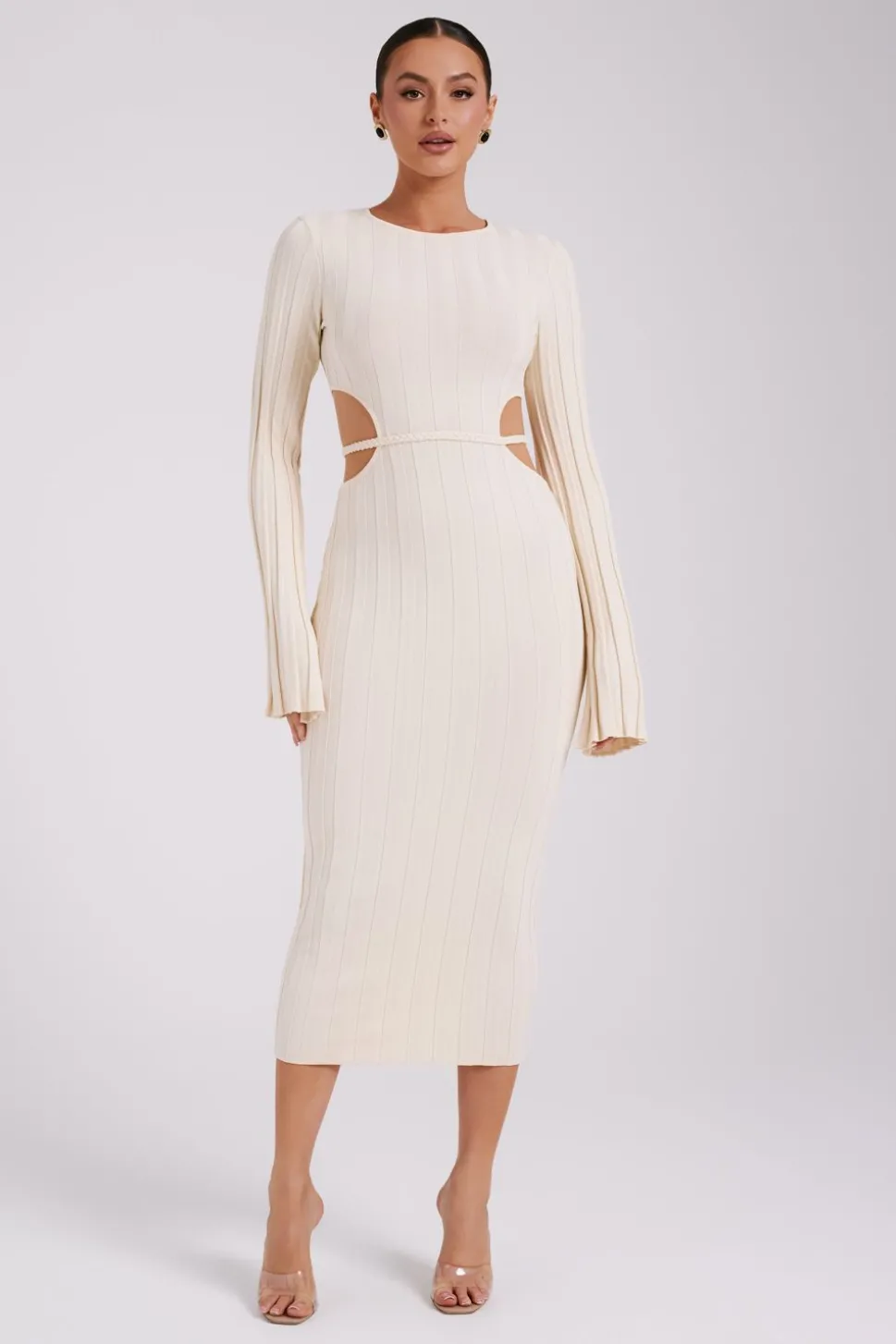 elodie_0-1.webp Women MESHKI Midi Dresses<Elodie