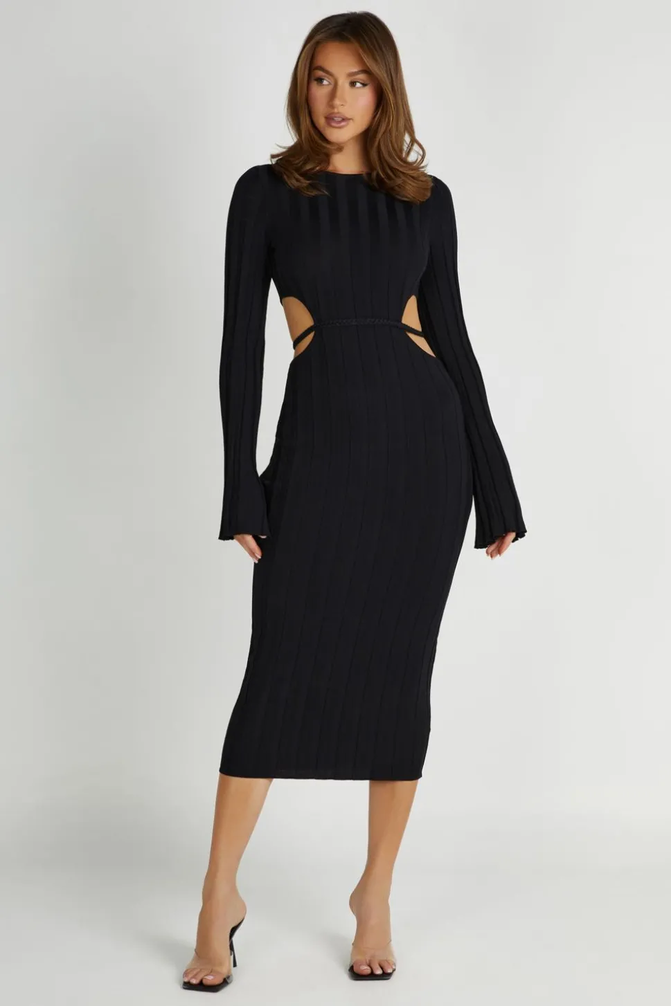 elodie_0.webp Women MESHKI Midi Dresses<Elodie