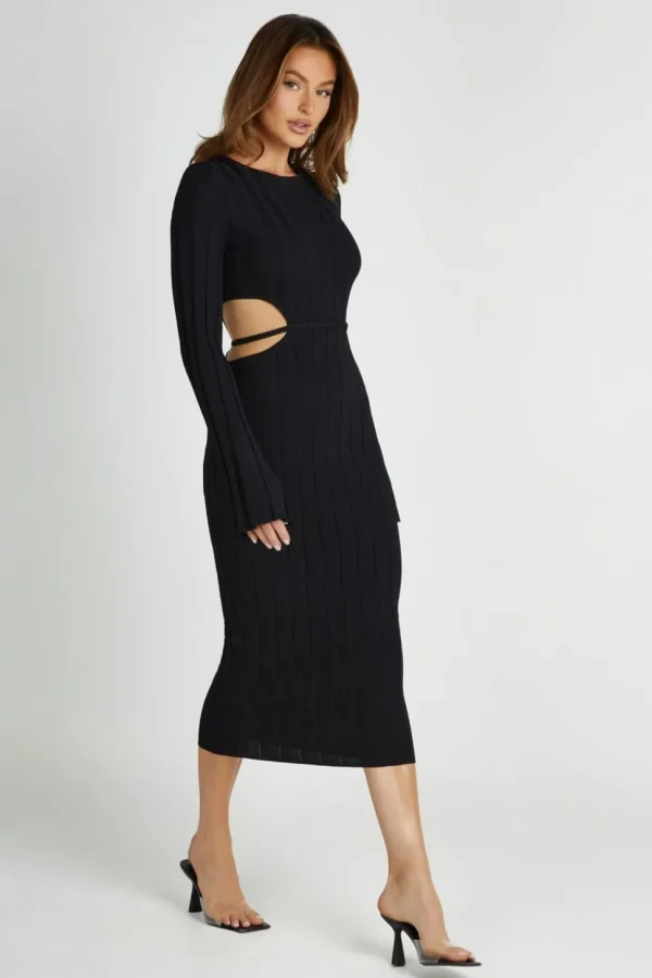 elodie_4.webp Women MESHKI Midi Dresses<Elodie