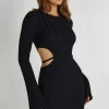 elodie_5.webp Women MESHKI Midi Dresses<Elodie