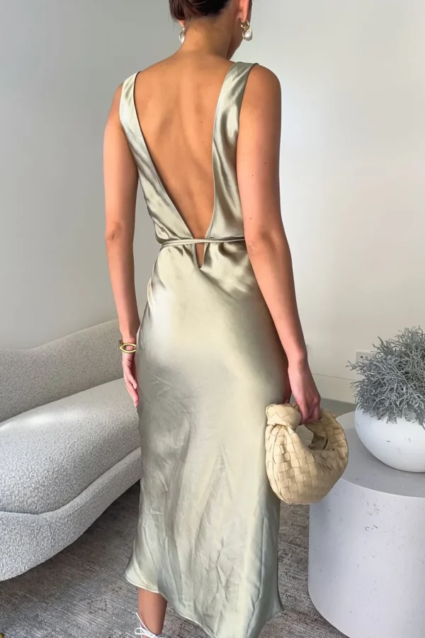 Women MESHKI Midi Dresses<Elouise