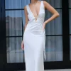 elouise_7-1.webp Women MESHKI Midi Dresses<Elouise