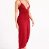 Women MESHKI Midi Dresses<Emeraude