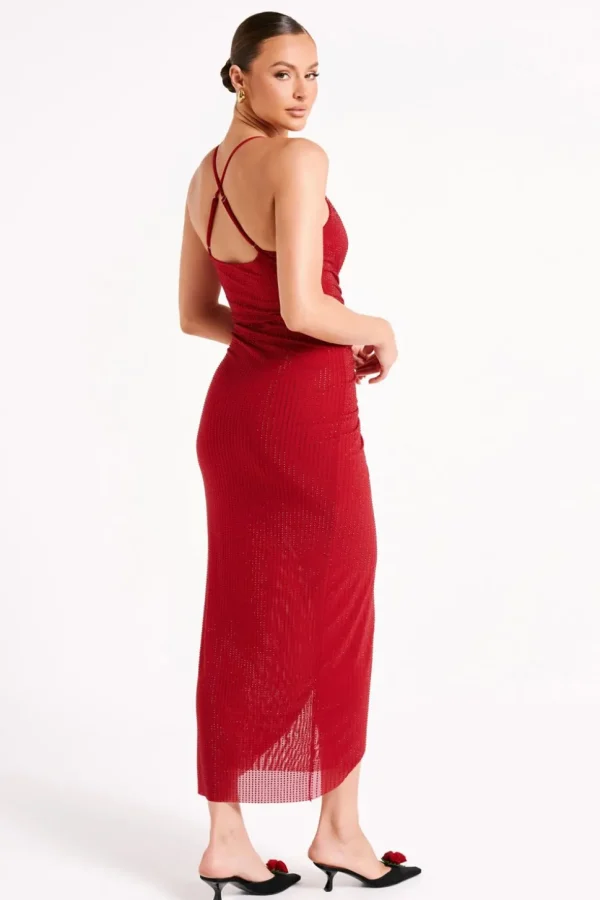 Women MESHKI Midi Dresses<Emeraude