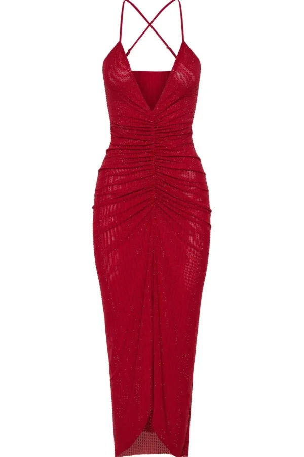 Women MESHKI Midi Dresses<Emeraude
