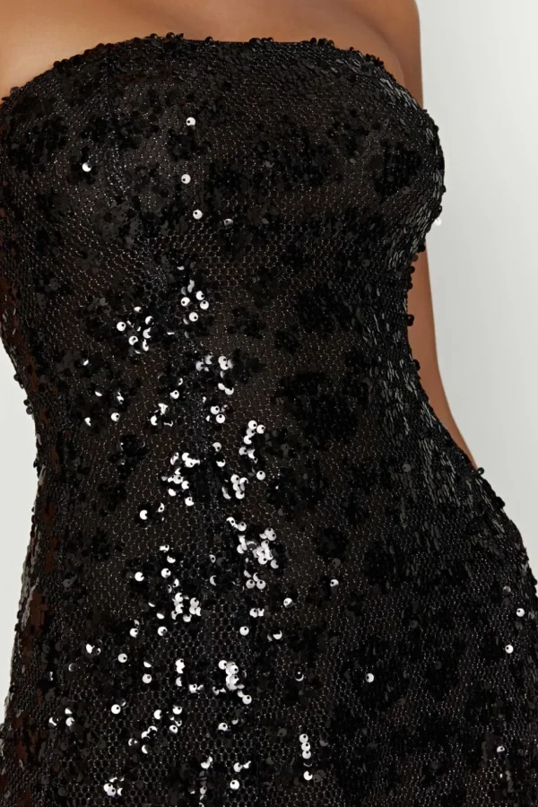 everleigh_3.webp Women MESHKI Mini Dresses<Everleigh