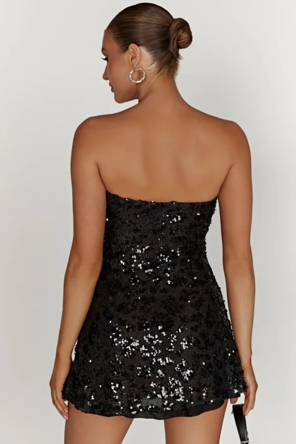 everleigh_7.webp Women MESHKI Mini Dresses<Everleigh