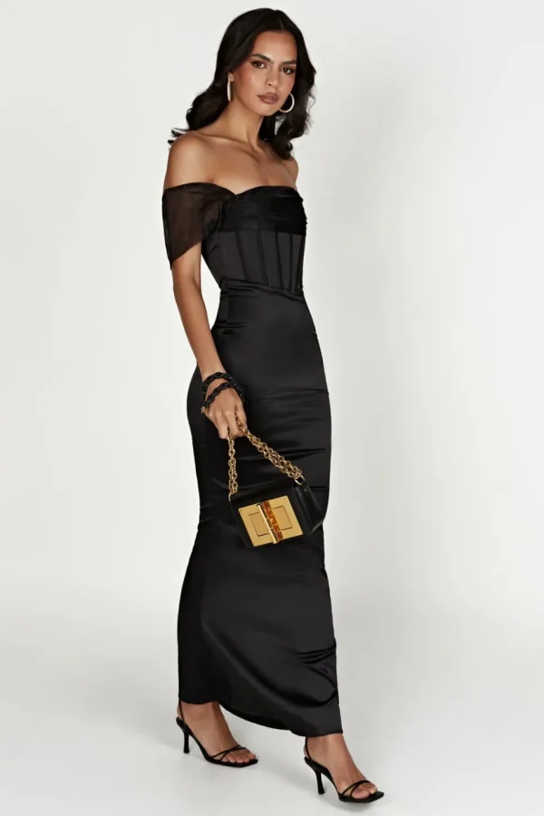everly_3.webp Women MESHKI Maxi Dresses<Everly