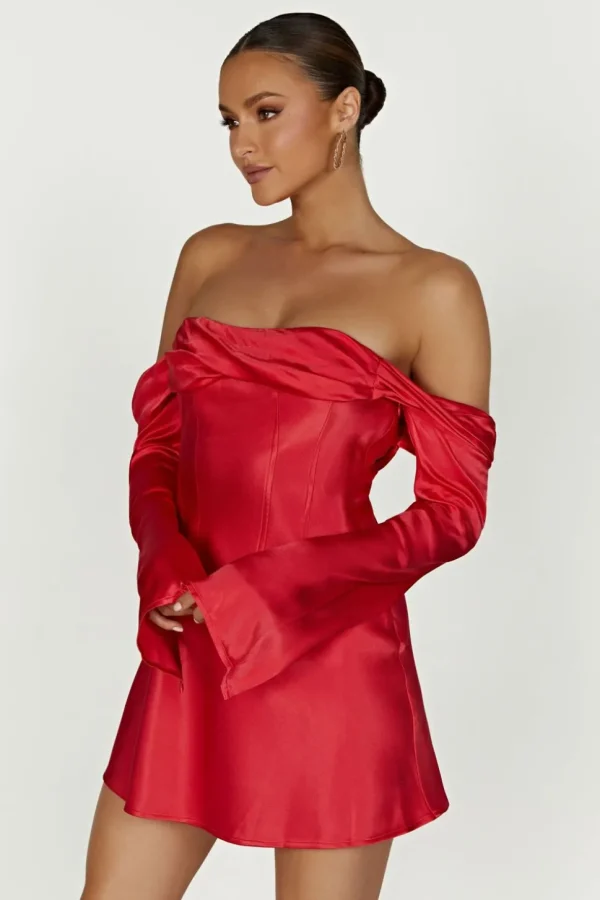 giselle_4-7.webp Women MESHKI Mini Dresses<Giselle