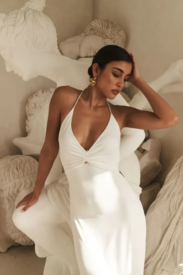 heidi_3-1.webp Women MESHKI Midi Dresses<Heidi