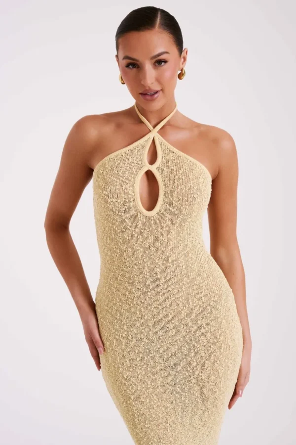 kahali_9.webp Women MESHKI Midi Dresses<Kahali