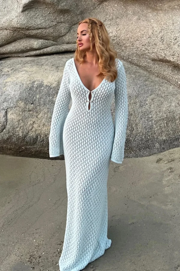 kayleigh_0-3.webp Women MESHKI Maxi Dresses<Kayleigh