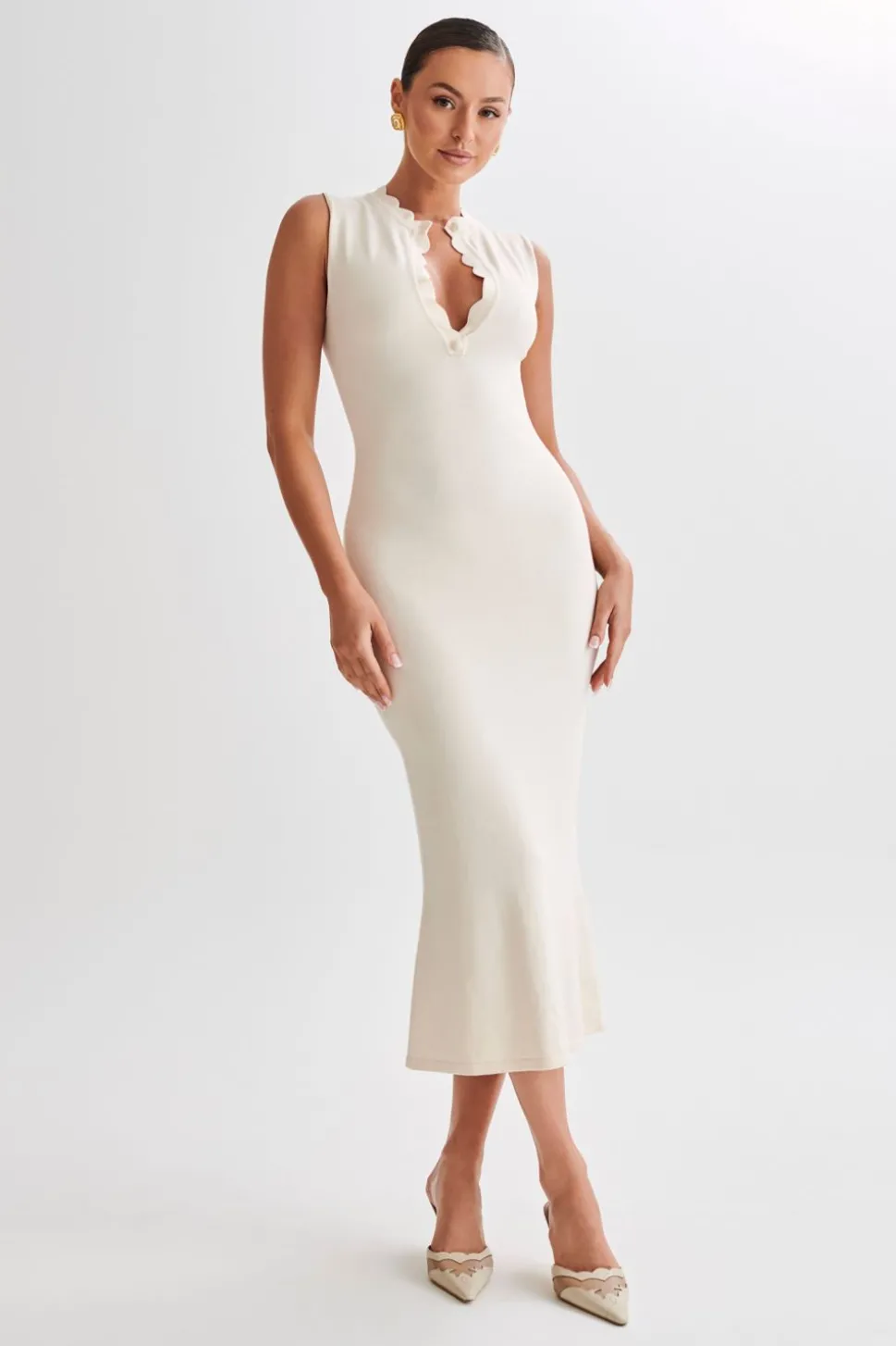 Women MESHKI Midi Dresses<Korva