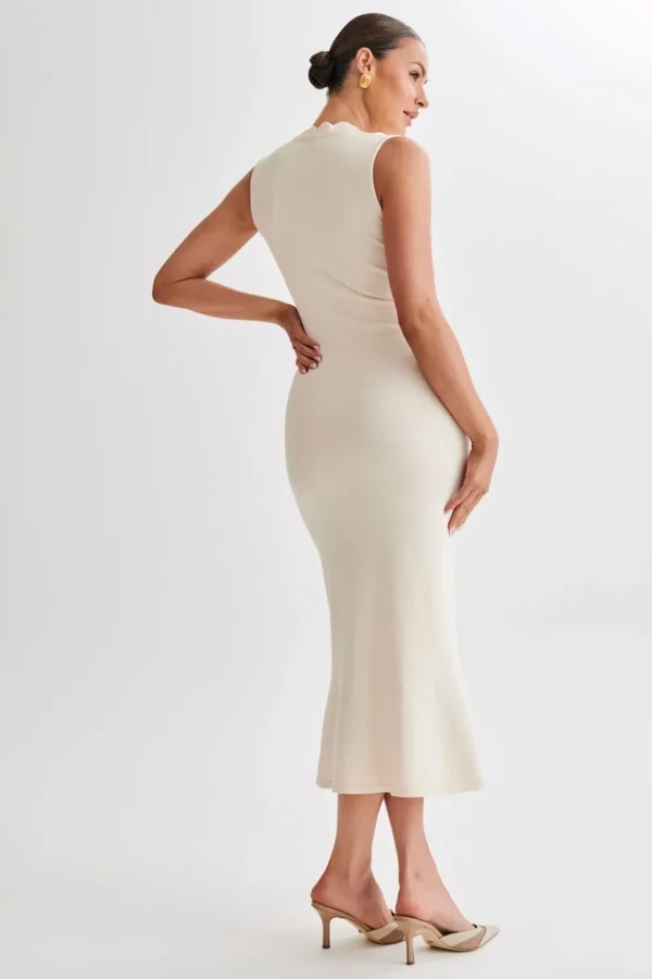 korva_4-1.webp Women MESHKI Midi Dresses<Korva