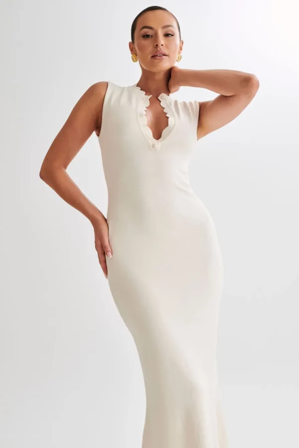 korva_5.webp Women MESHKI Midi Dresses<Korva