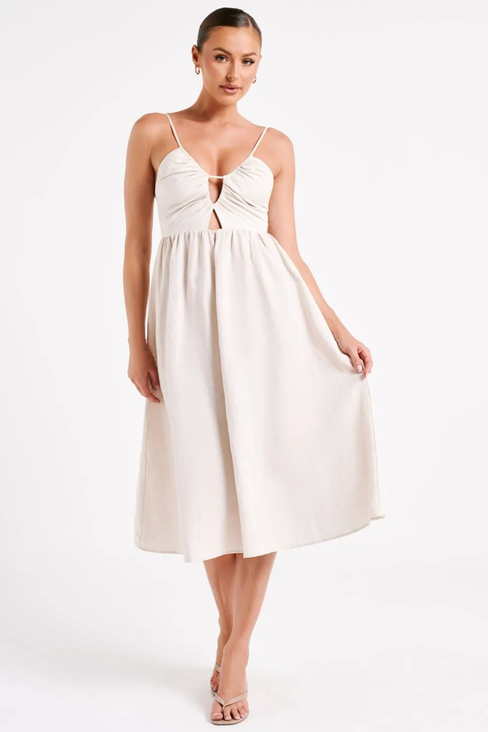 Women MESHKI Midi Dresses<Magdelena